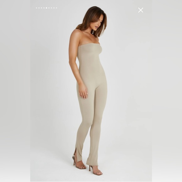 MESHKI Strapless Jumpsuit - Picture 5 of 7